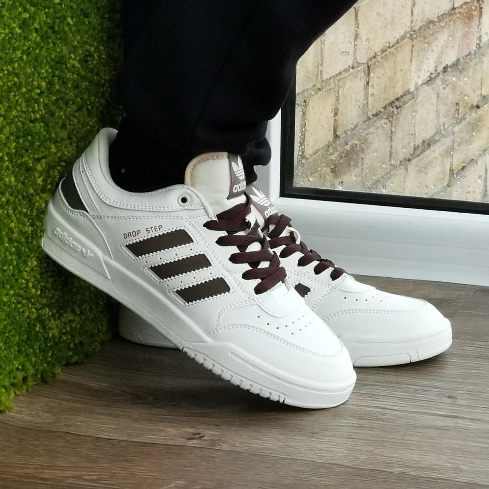 Кроссовки Adidas Drop Step Мужские Белые Кожаные Адидас (размеры: 41,43,44,45,46) 94-5 Днепр - изображение 2