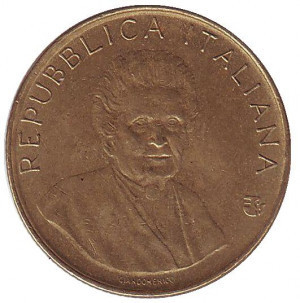 ФАО. Міжнародний жіночий рік. Монета 200 лір. 1980 рік, Італія. Полтава - фото 1