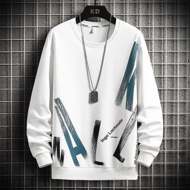 Свитшот белый мужской с принтом 2711524668 размер 46 Днепр - изображение 2