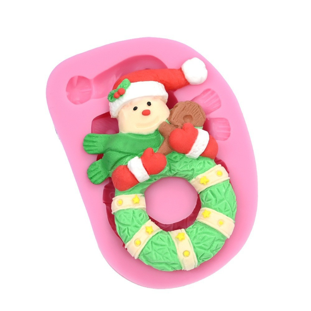 Новогодний молд 55 на 75 мм розовый Киев - изображение 4