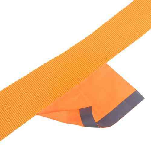 Буксировочный трос ТР-250-6-3 6т лента 60мм 5м оранжевый с 2 крюками, флажками и сумкой Харьков