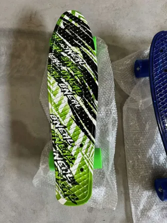 Пенни борд скейтборд Penny Board Fish Skateboards 22" ABEC-7 с светящимися колесами Коломыя