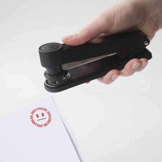 Степлер з мокрим друком "Смайл" Рівне