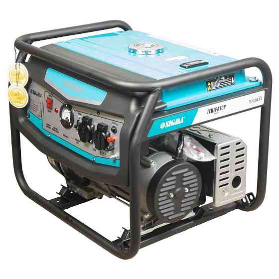Генератор бензиновий 220В 3.5/4.0кВт 4-х тактний ручний запуск SIGMA (5710431) Рівне