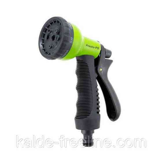 Пістолет для поливу пластиковий Presto-PS насадка на шланг (7202G) Харьков