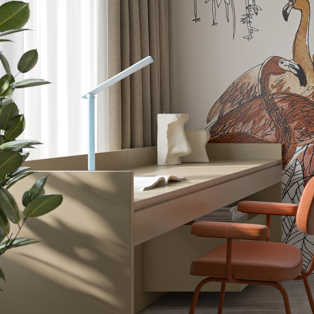 Світлодіодний настільний світильник Ardero DE1725ARD 9Вт 6500K голубий Харків - фото 2