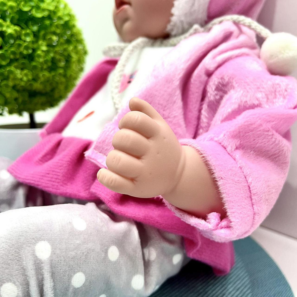 Пупс Країна Іграшок Чудо малюк відтворює веселі мелодії колискові або фрази Рожевий (PL-525-116) Чернигов - изображение 6