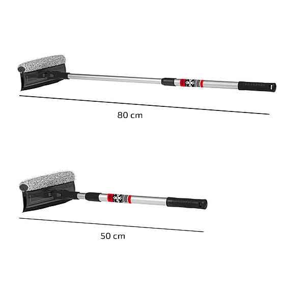 Преміум щітка-водозгін телескоп Insect Cleaner L PRO 20x80см Heyner, 407540 Київ