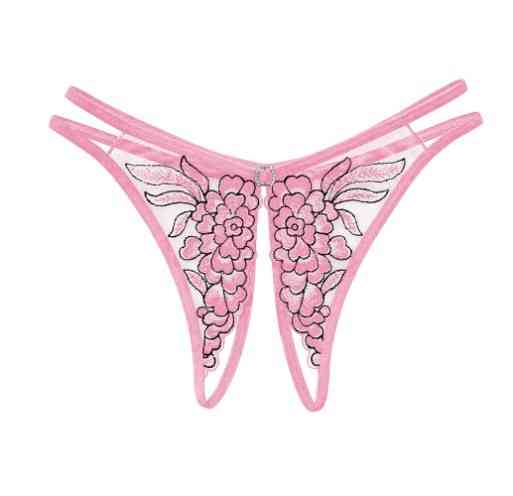 Трусики з розрізом рожеві - розмір 42-44, талія до 75см Київ