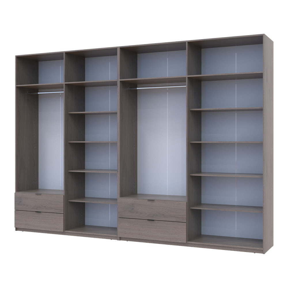 Комплект шаф для одягу Doros Лукас (2 шт.) 340х50х240 см Канноло (DRS-011858) Дніпро - фото 4