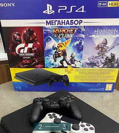 Приставка SONY PlayStation 4 1TB. 2 Геймпада.PS 4 1TB. Два геймпади. Харьков