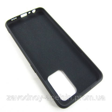 Oppo A74 Силіконовий чохол Мікрофібра (чорний) Одеса - фото 2