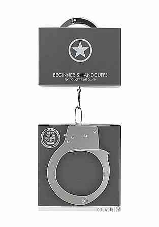 Наручники - Ouch! Beginner's Handcuffs Metal Sex Aura Київ