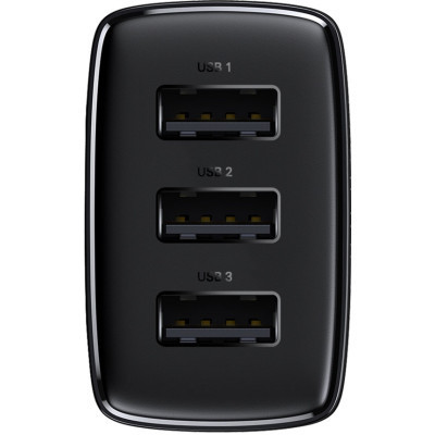 Зарядное устройство Baseus Compact Charger 3U Black (CCXJ020101) Винница - изображение 3