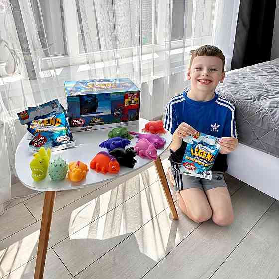 Стретч-іграшка у вигляді тварини – Екзотичні тварини Днепр