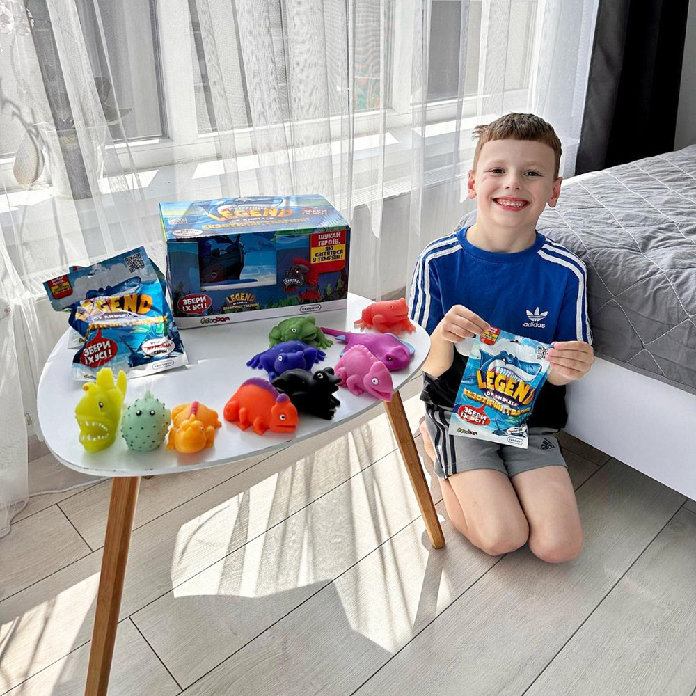 Стретч-іграшка у вигляді тварини – Екзотичні тварини Днепр - изображение 2