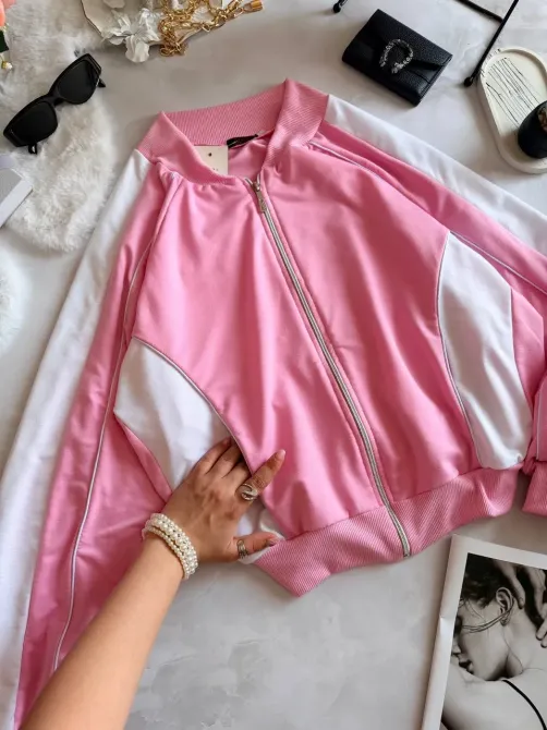 Жіночий спортивний костюм двонитка з блискавкою та регульованими штанами Одеса - фото 13