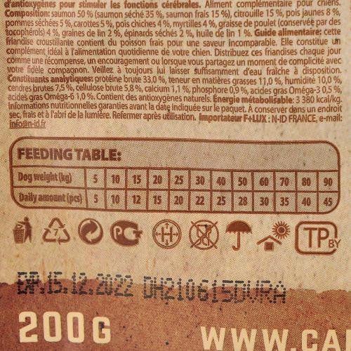 Ласощі Carnilove Dog Crunchy Snack для собак, лосось та чорниця, 200 г Київ - фото 4