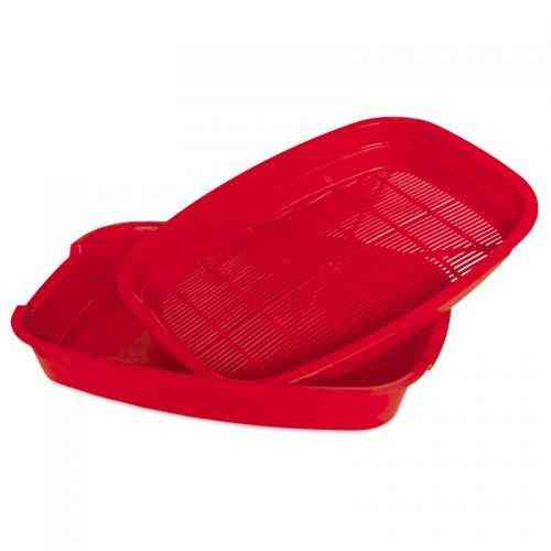 Туалет Природа с сеточкой для котов, 36.5х27.5х5.5 см Винница