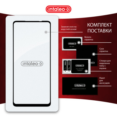 Скло захисне Intaleo Full Glue MOTO E14 Black (1283126597718) Вінниця - фото 8