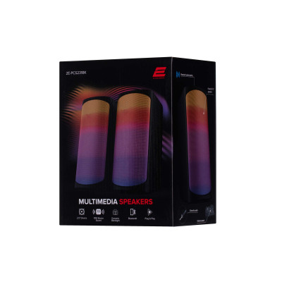 Акустична система 2E PCS231 RGB Matrix USB Black (2E-PCS231BK) Вінниця - фото 2