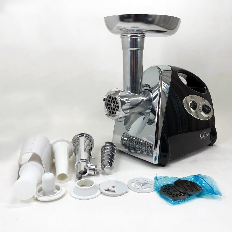 Мясорубка для профессиональной кухни SMG-5420B 1800 Вт, Электромясорубка бытовая с насадкой для колбасы WY-59 Львов - изображение 10