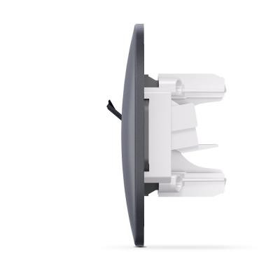 Компьютерная розетка Videx BINERA CAT6+CAT3 двойная черн (VF-BNSK2PC6TF3-BG) Винница - изображение 3