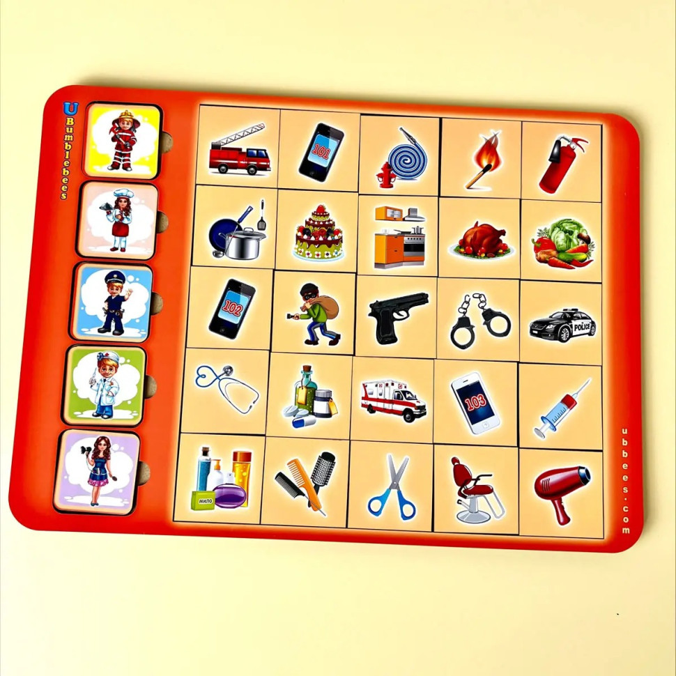 Деревянный пазл-вкладыш 