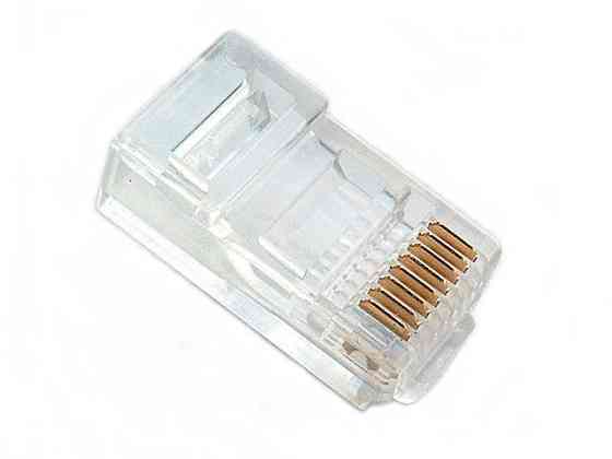 100шт Коннектор RJ45 8P8C Cat5 Cat5e Cat6 RJ-45 Винница
