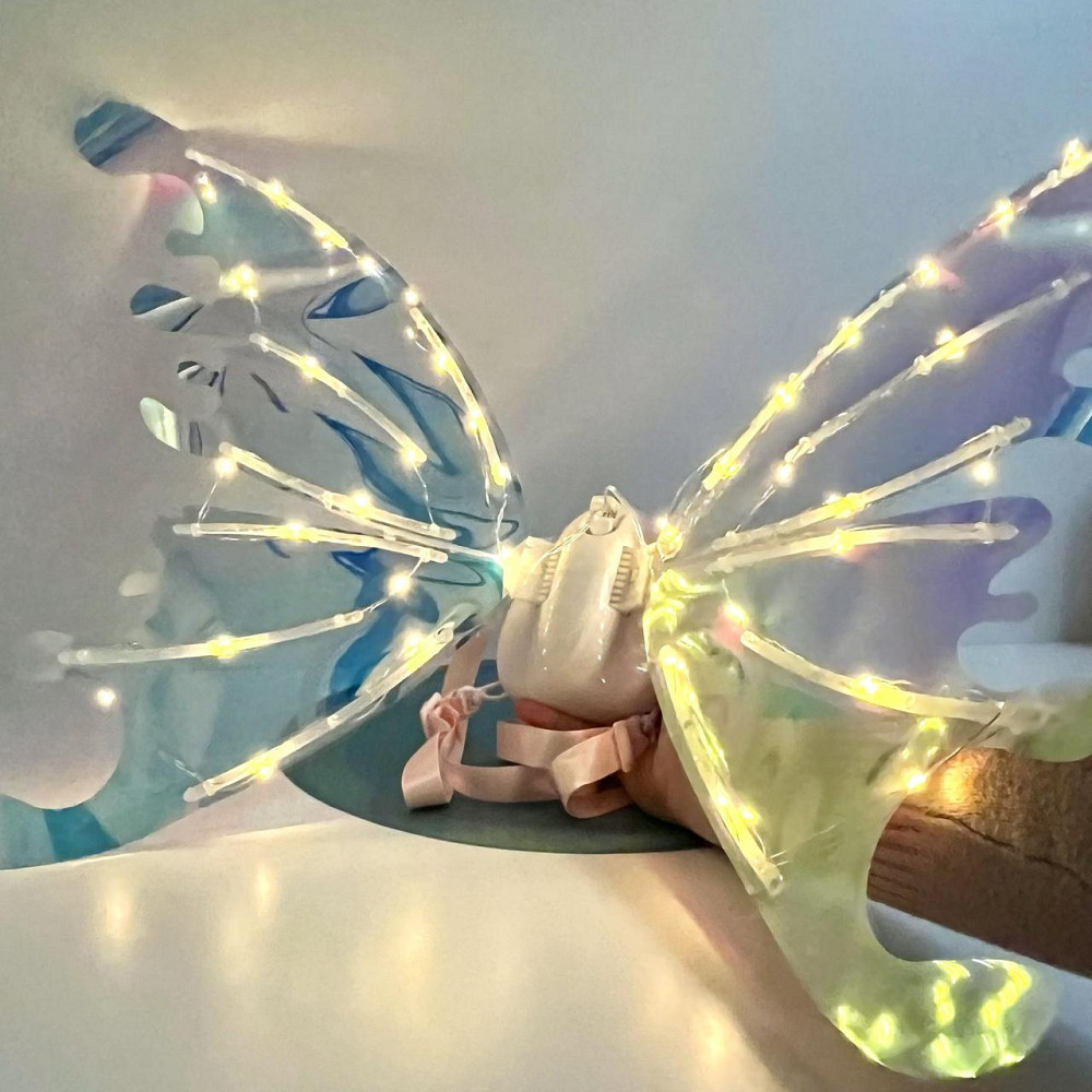 Крила феї для дівчаток музика підсвічування розібрані форми крил (R01) Чернігів - фото 6