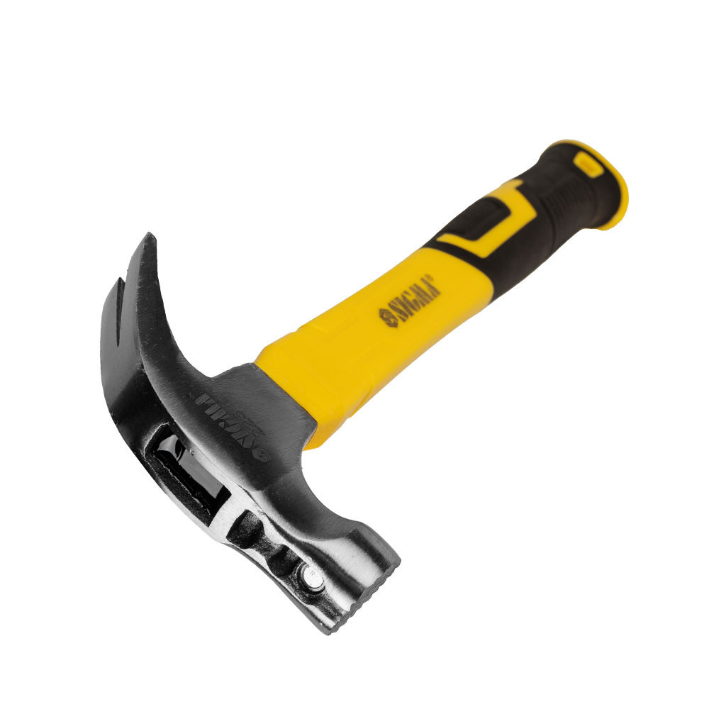 Молоток-цвяшник 225 г фібергласова ручка (магніт) SIGMA (4315021) Київ - фото 3