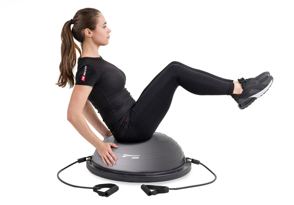 Балансувальна півсфера Hop-Sport HS-L058 сіра Київ - фото 2