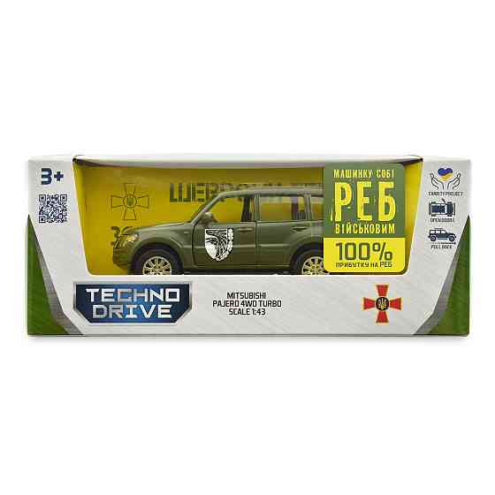 Автомодель серії Шеврони Героїв - Mitsubishi Pajero 4WD Tubro - 93 ОМБр Дніпро