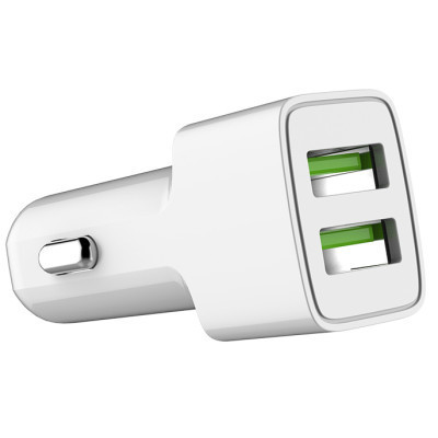 Зарядний пристрій ColorWay 2USB AUTO ID 2.4A (12W) white (CW-CHA009-WT) Вінниця - фото 4