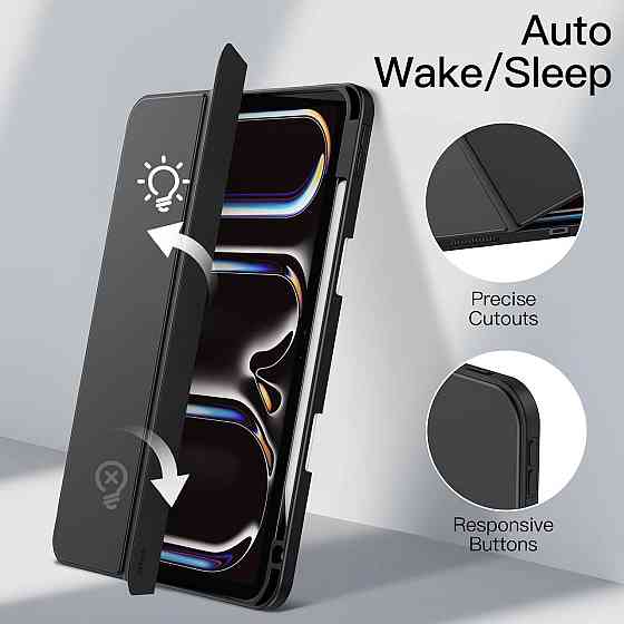 Чохол JETech для iPad Pro 11-Inch M5/M4 2025/2024 (6th/5th Generation) Дніпро