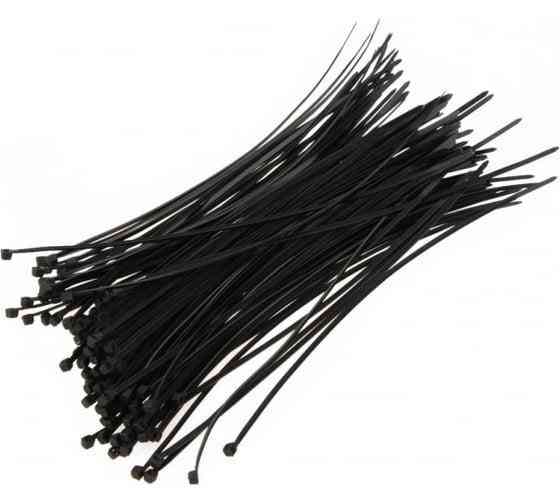 Хомут пластиковий 4*200 мм чорний, 100 шт Харків