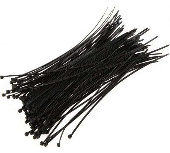 Хомут пластиковий 4*200 мм чорний, 100 шт Харків - фото 2