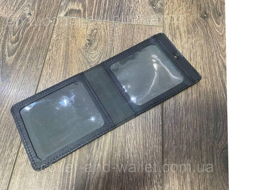 Шкіряна обкладинка ветеран НПУ (Національної поліції України) Київ - фото 2