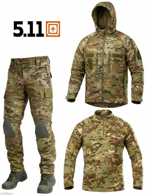 Тактический костюм 3в1 мультикам 5.11 ВТ1073 Одесса - изображение 9