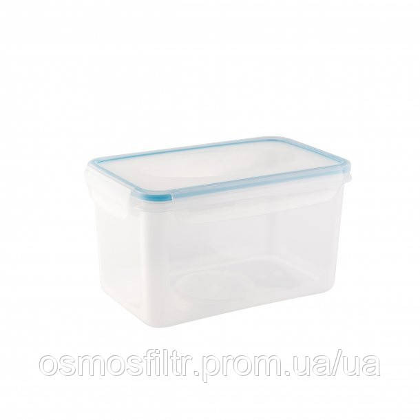 Контейнер для хранения Axentia 2л прямоугольный с крышкой прозрачный пластик (230706) Киев - изображение 2