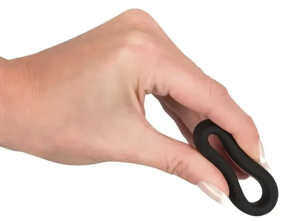 Кільце на пеніс BLACK 3.2 Sex Aura Київ