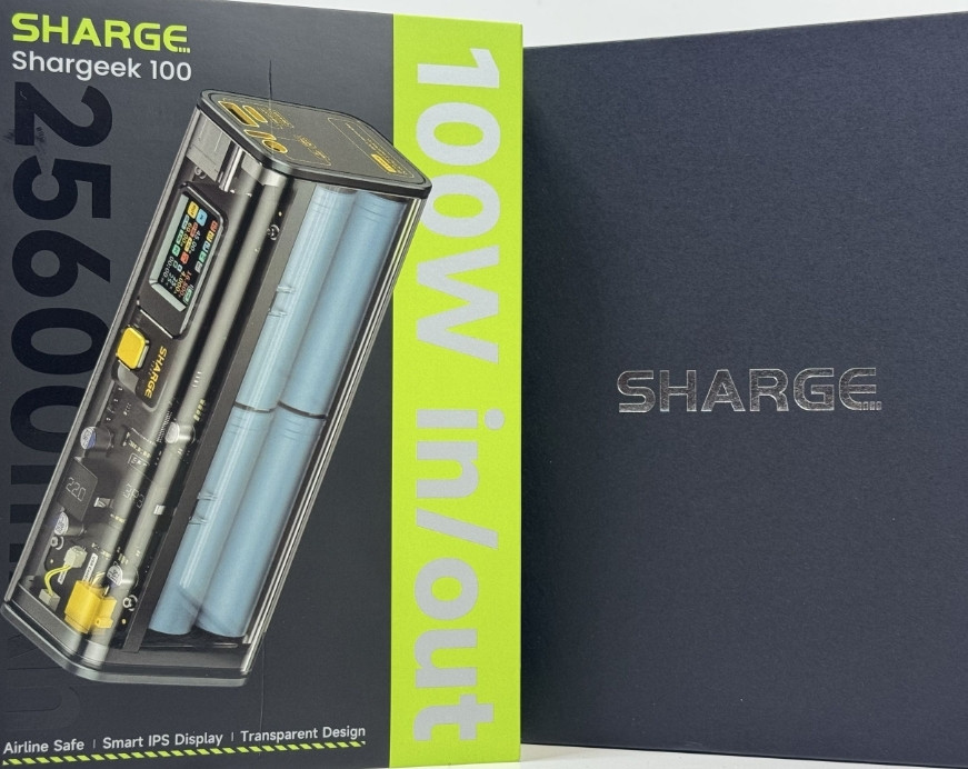 Новий Прозорий повербанк Powerbank Shargeek Storm 2 100W 25600mAh. Київ - фото 7