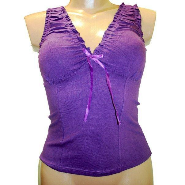 Майка топ жіноча 40 фіолетовий Київ - фото 1