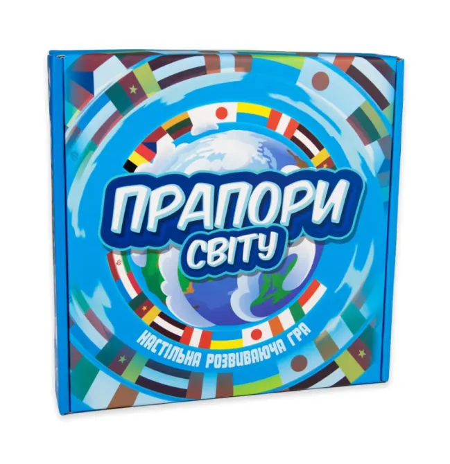 Настільна гра Strateg Прапори Світу 220 карт українською мовою (30445) Чернігів - фото 1