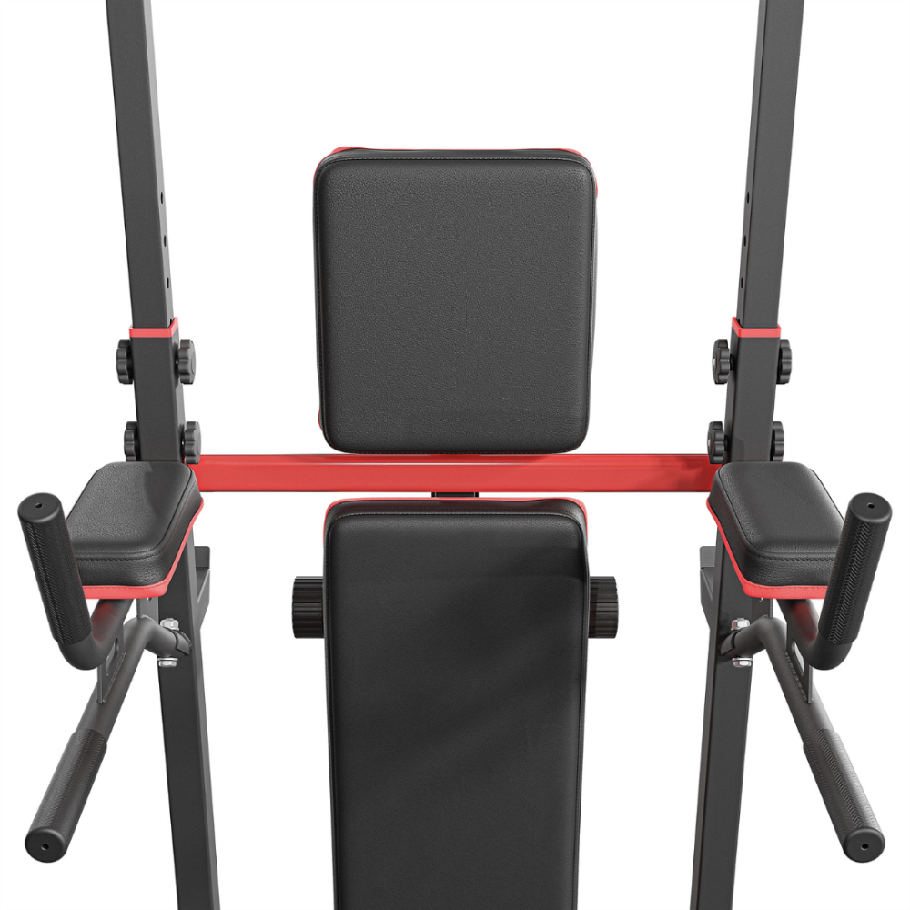 Силова станція HS-2015K Фітнес-станція для дому Силова фітнес-станція зі лавкою турнік і бруси Київ - фото 18