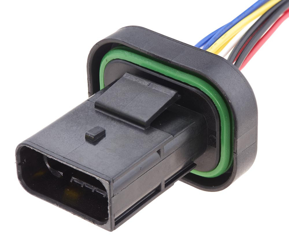 Разьем коннектор с проводом, 10-кон., 1801610-1,  TE Франция универс., Моторный отсек, Peugeot Киев - изображение 1