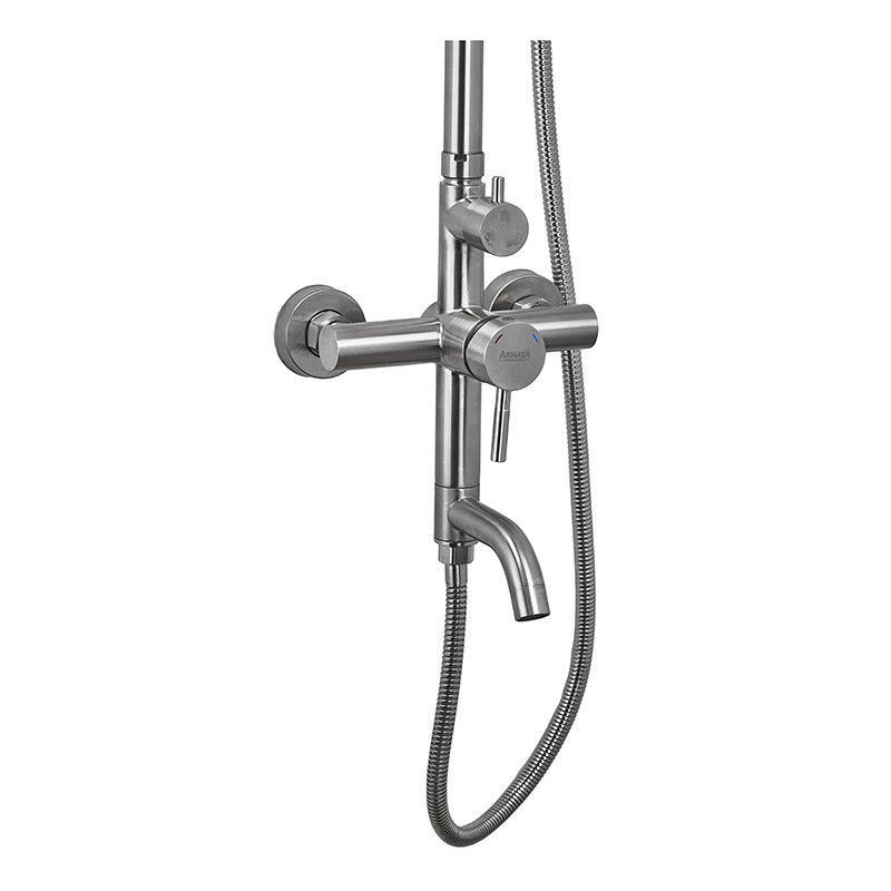 Душова колона зі змішувачем Armata SUS-009-J з нержавіючої сталі (CH6176) Харків - фото 2