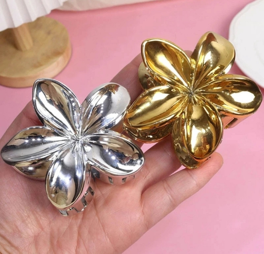 Заколка-крабік "Гавайська квітка" Сміла - фото 15