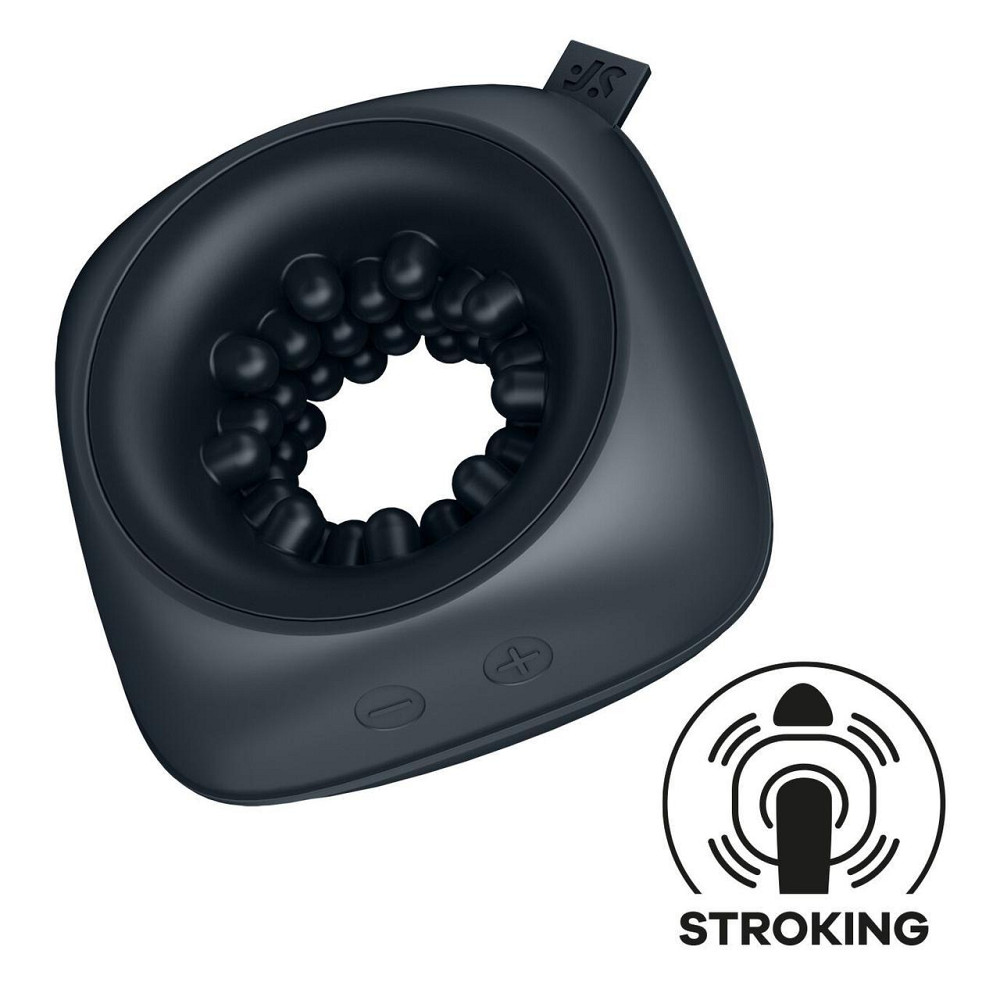 Мастурбатор Satisfyer Ring Stroker, 12 режимов вибрации, универсальный, компактный Sex Aura Киев - изображение 1