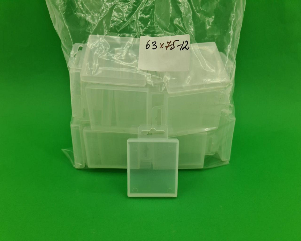 Коробка п / е з европодвесом 1 секція 63х75х12мм (50 шт) Харків - фото 3